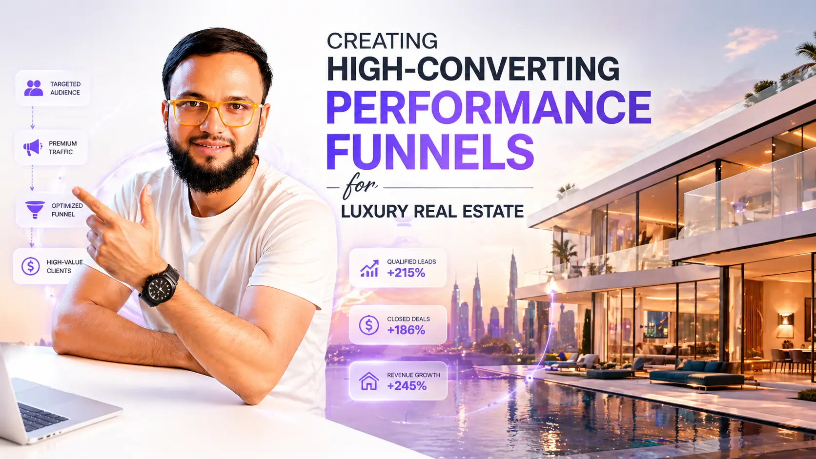 Creating High-Converting Performance Funnels for Luxury Real Estate - Expertise by Faiz Ansari