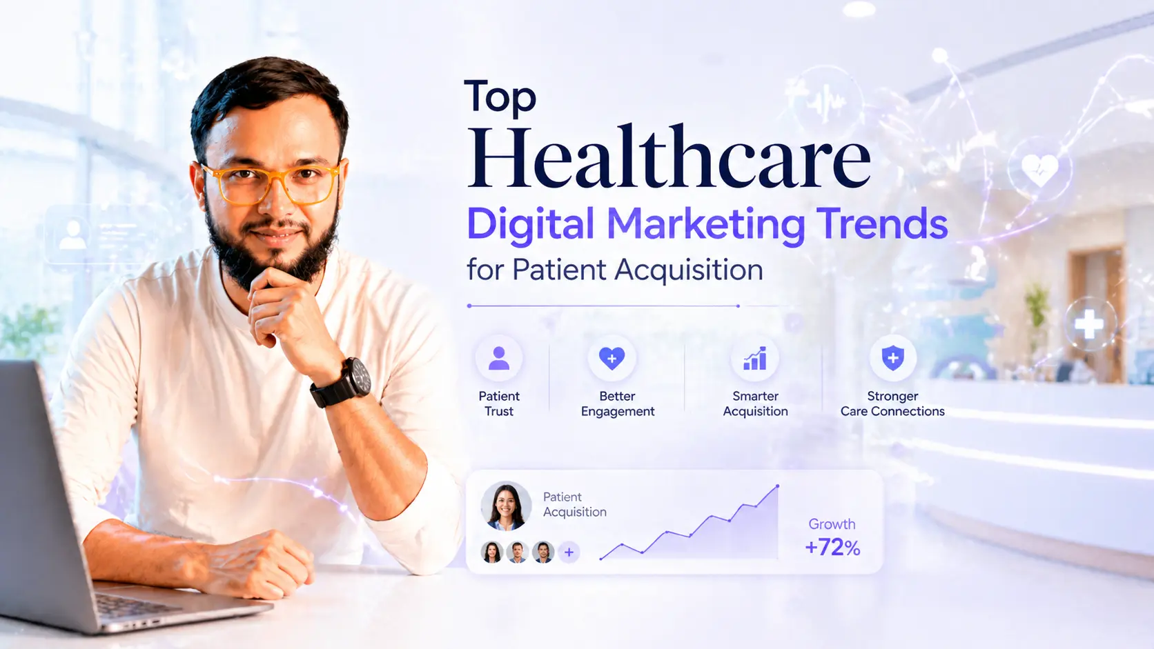 Top Healthcare Digital Marketing Trends for Patient Acquisition - Expertise by Faiz Ansari