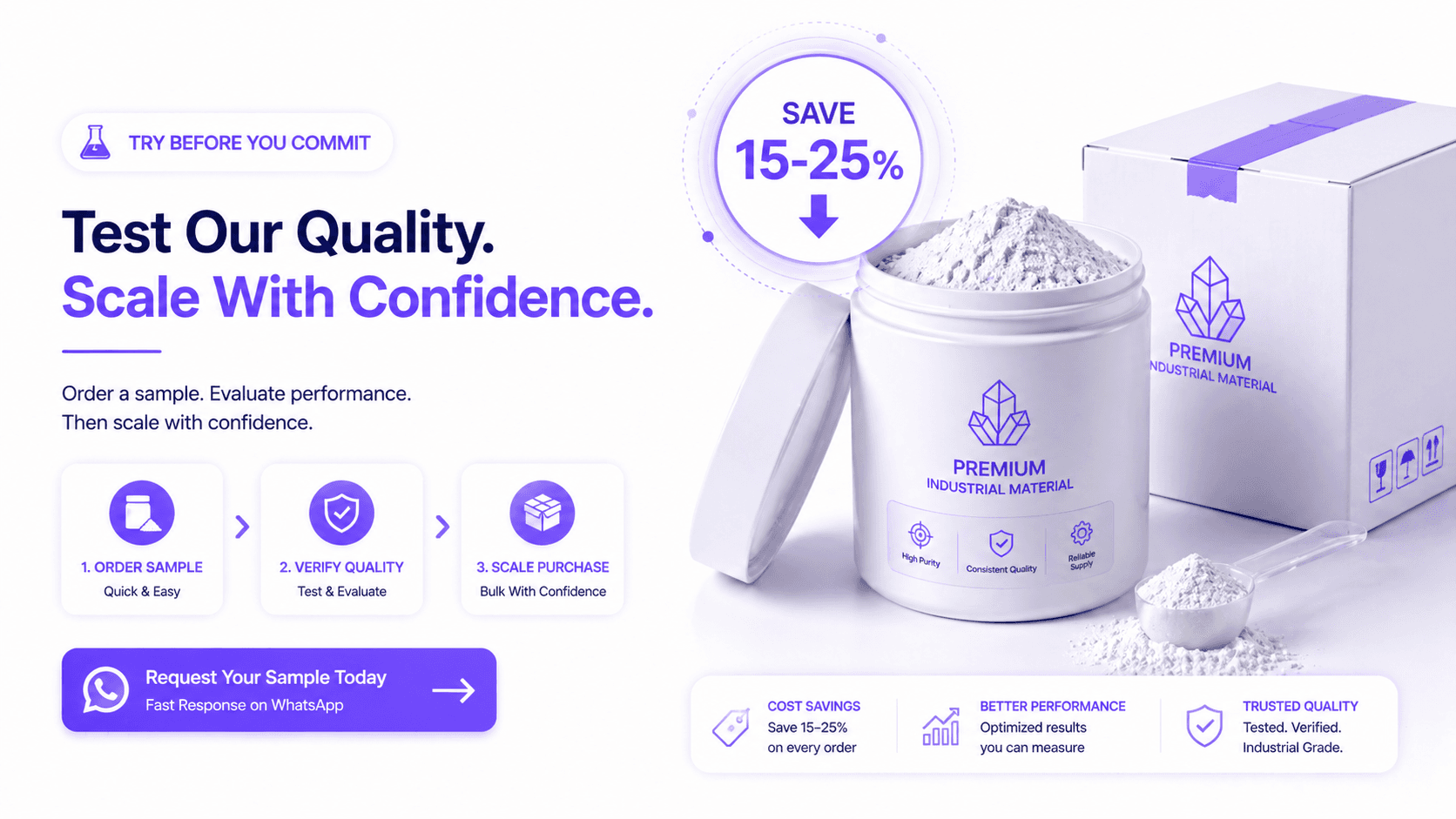 Alumina Residue Oxide Powder Product Samples and Supply